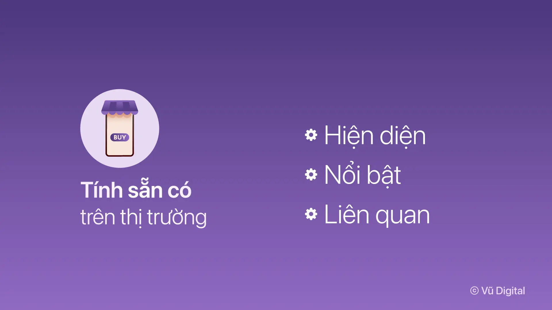 Ba yếu tố quan trọng của tính sẵn có.